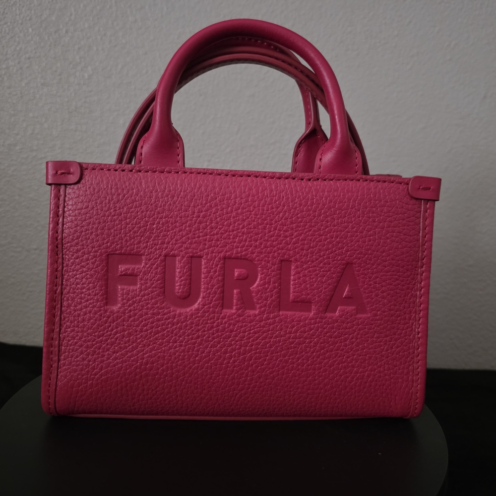 Furla Pink Leather Women's Bag